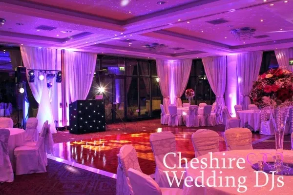 Rookery Hall Wedding Uplighting 2015