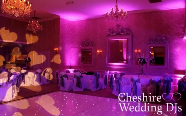 Rowton Hall Uplighting